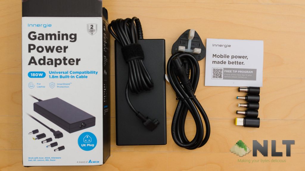 Innergie 180G gaming power adapter