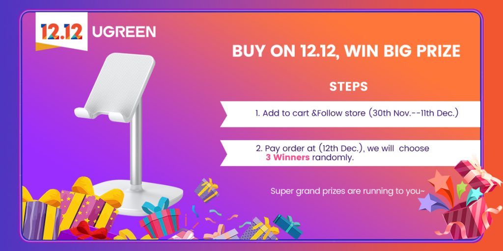 Ugreen Shopee 1212 sale
