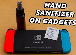 PSA – Do not spray hand sanitizer on your electronics! Cleaning gadgets smartphones with hand sanitizer