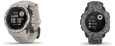 Garmin Instinct and Instinct Tactical