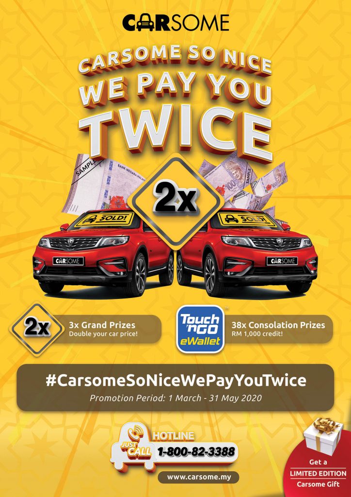 Carsome Double Raya Promotion