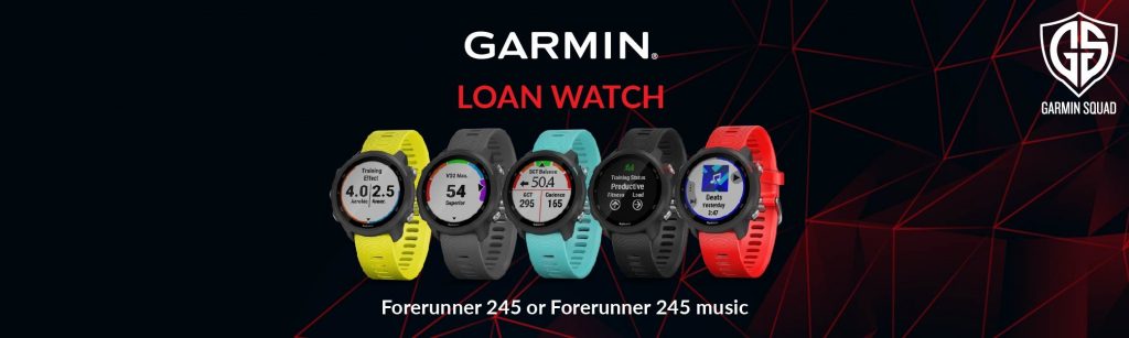 Garmin Squad Training Camp Loan Watch
