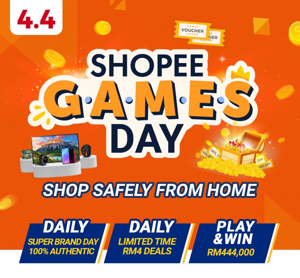 Shopee 4.4 Games Day