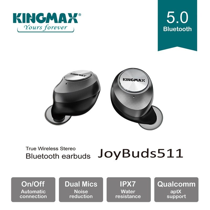KINGMAX JoyBuds511 TWS earbuds launched; uses Bluetooth 5.0, CVC 8.0 1