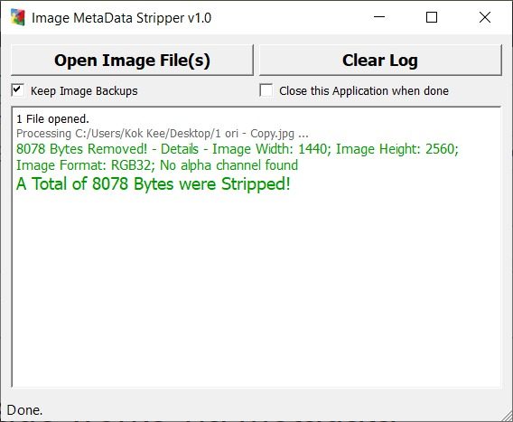 image stripper