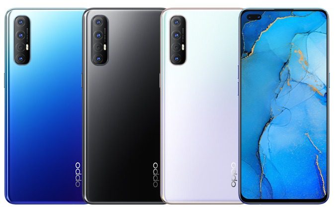 OPPO Reno3 Pro Render