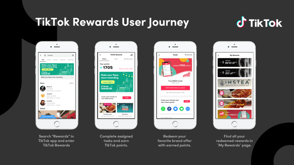 TikTok Rewards highlights
