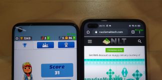 realme 90Hz test header