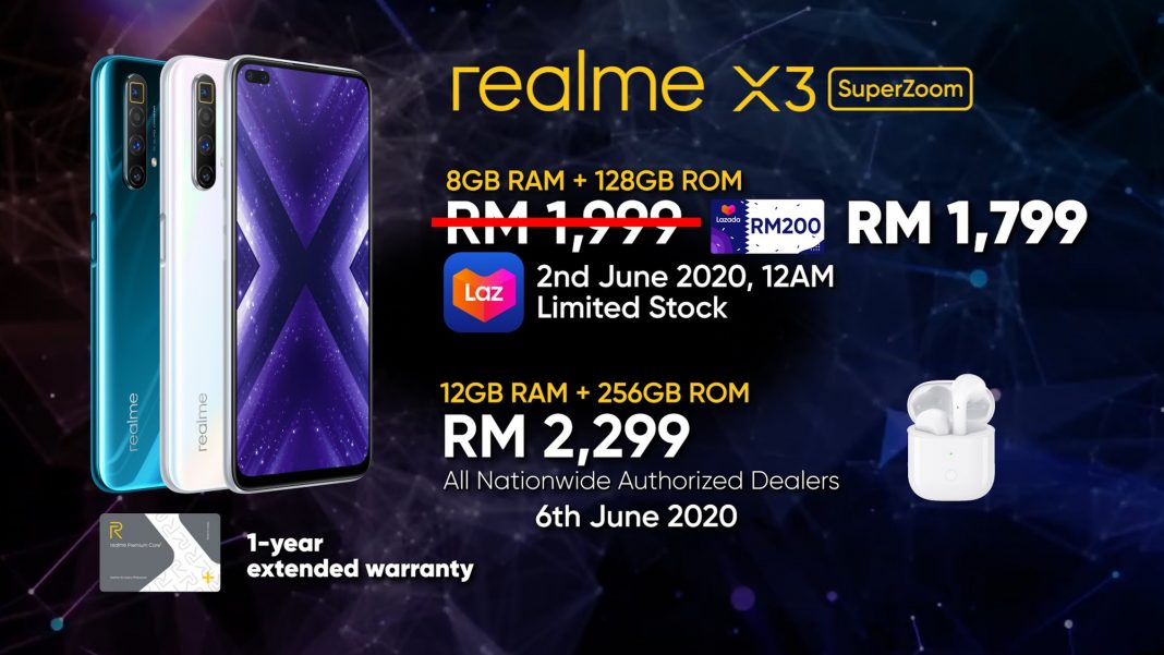 realme X3 SuperZoom from RM1,799