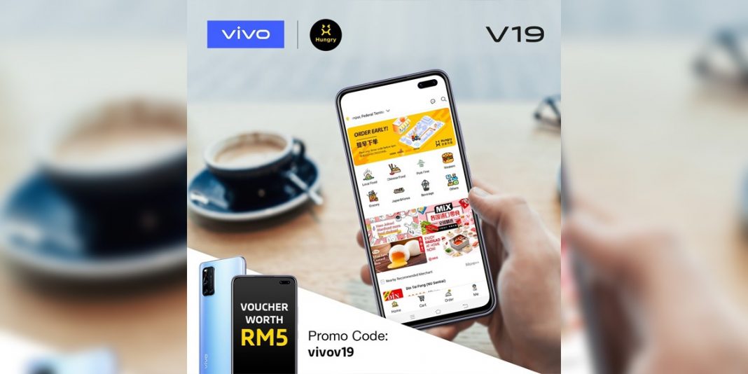 vivo partnered with Hungry Delivery for promo code