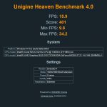 ASUS VivoBook S15 S533 Unigine Heaven