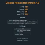 Dell XPS 13 9300 Unigine Heaven