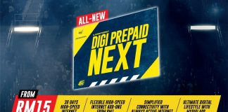 Get the most value out of your data plan with Digi Prepaid NEXT starting from RM15