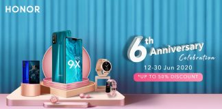 HONOR 6th anniversary brings tons of deals on smartphones, wearables, peripherals alongside lots of freebies
