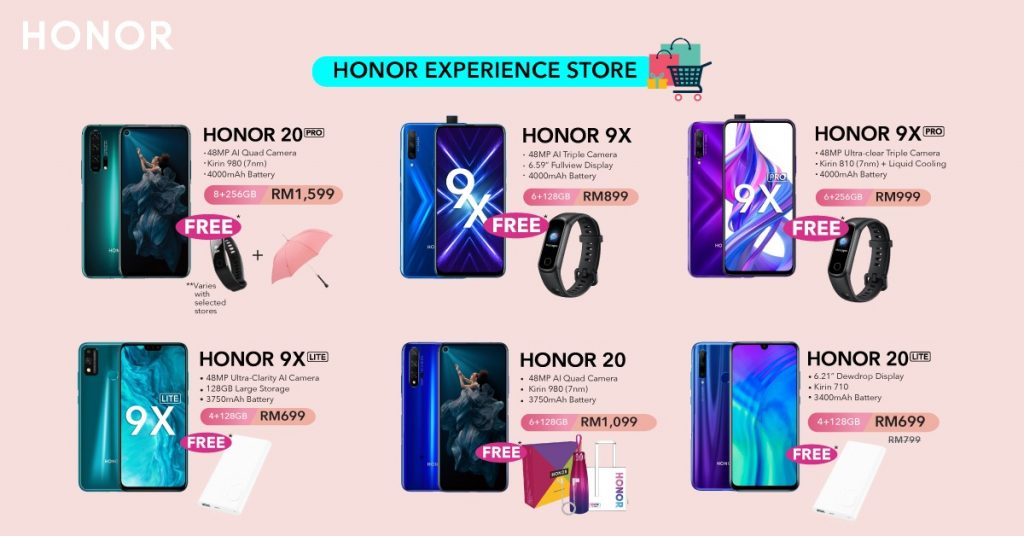 HONOR 6th Anniversary Offline Store deals