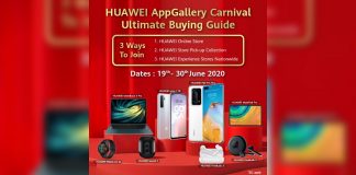 Huawei AppGallery Carnival, Happening From 19-30 June