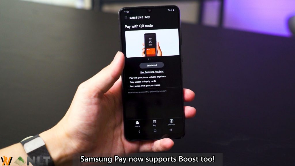Samsung Galaxy A31 Samsung Pay