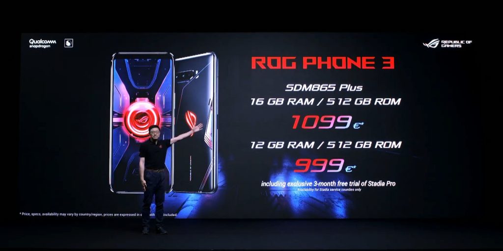 ASUS ROG Phone 3 price