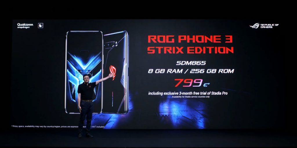 ASUS ROG Phone 3 price