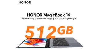 New HONOR MagicBook 14 model