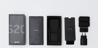 The Samsung Galaxy S20's idea of green designs