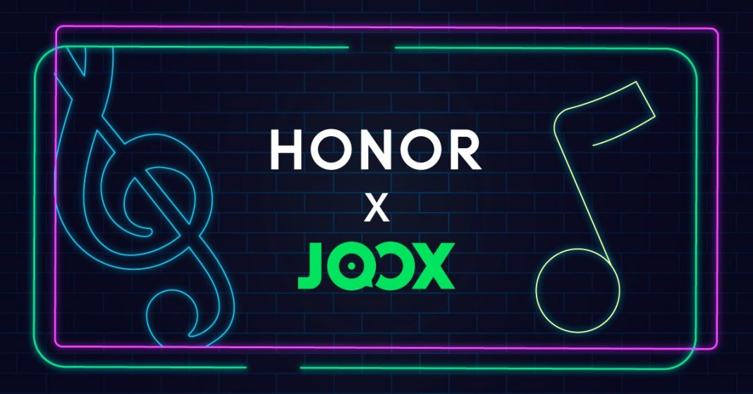 HONOR x JOOX Featured Honor announces partnership with JOOX