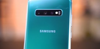 Samsung Galaxy S10+ Prism Green beauty 2
