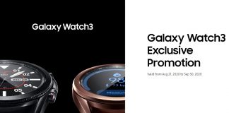 Get free wireless charging pad with purchase of Samsung Galaxy Watch 3
