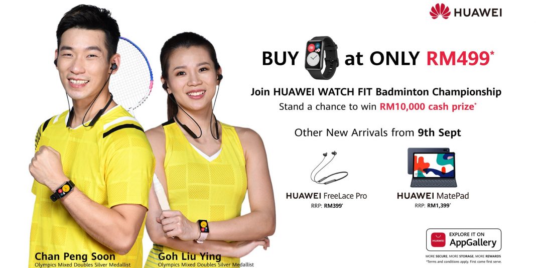 HUAWEI WATCH FIT FreeLace Pro Featured HUAWEI announced WATCH FIT and FreeLace Pro