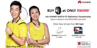 HUAWEI announced WATCH FIT and FreeLace Pro