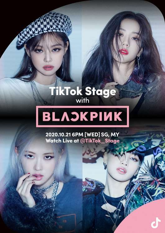 BLACKPINK Live on TikTok Stage
