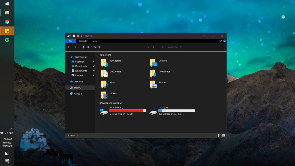HONOR MagicBook Pro SSD partitioning