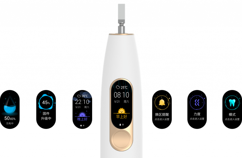 Oclean X Screen