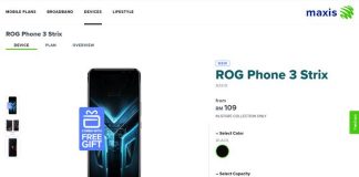 ROG Phone 3 Maxis