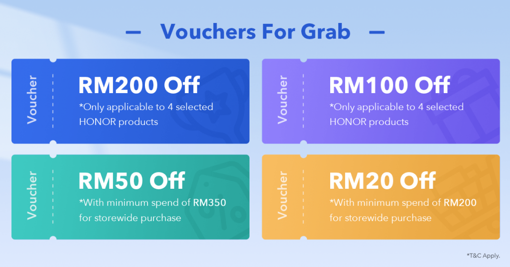 HONOR Pay Day Vouchers