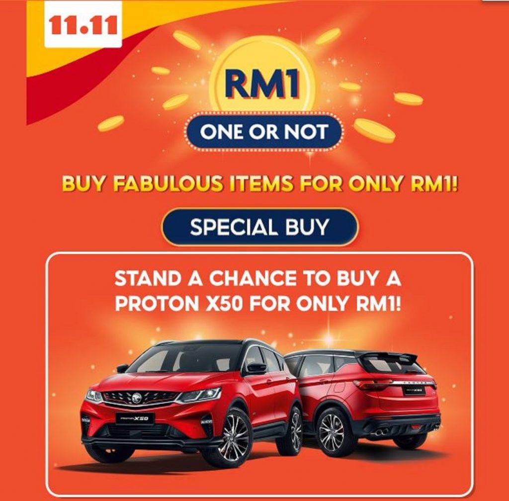 Shopee 11.11 One or Not