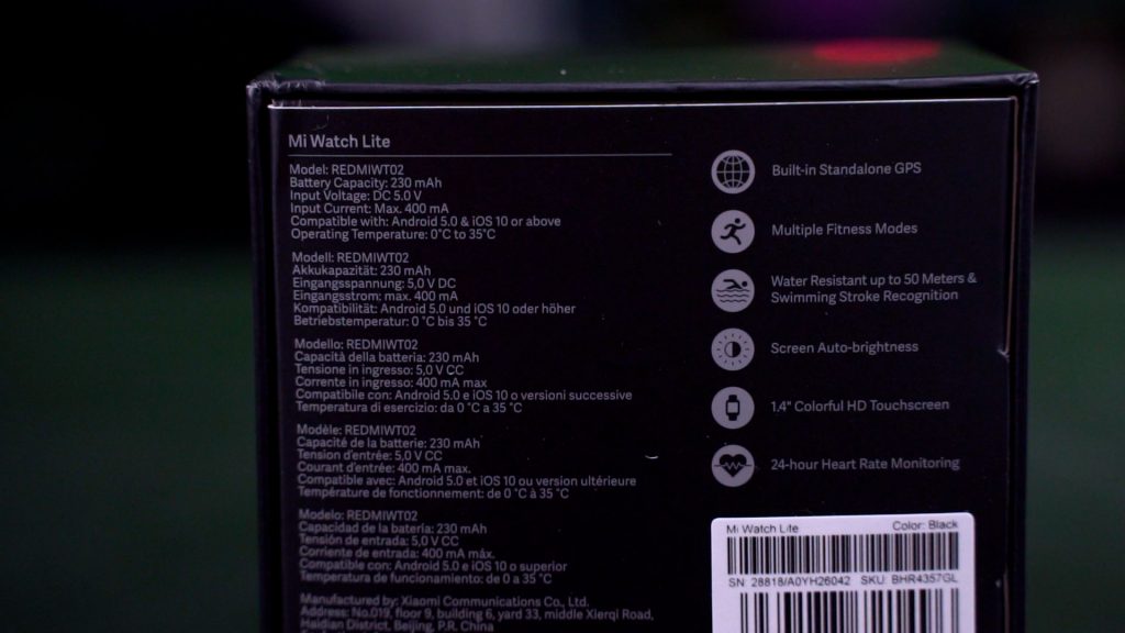 Xiaomi Mi Watch Lite
