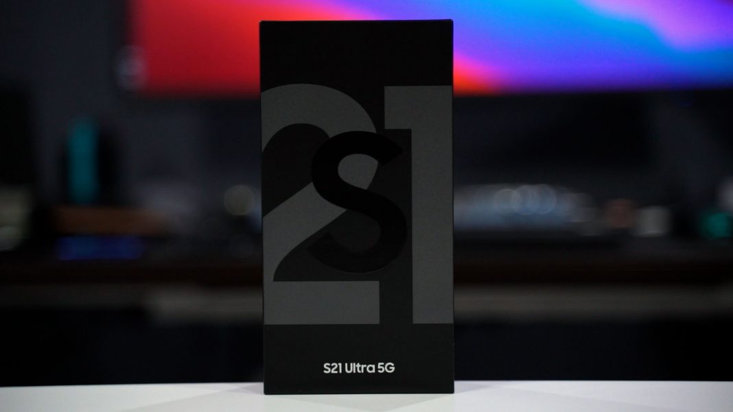 Samsung Galaxy S21 Ultra unboxing Samsung Galaxy S21 Ultra unboxing