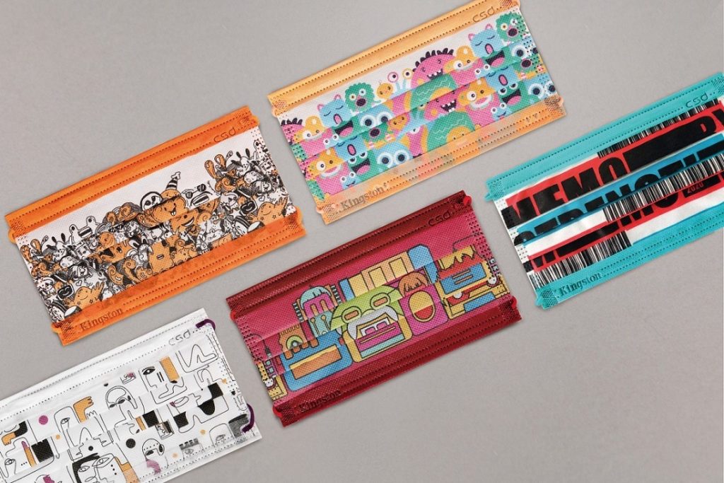 Kingston X CSD Mask Design Winners