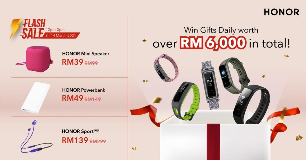HONOR Marchvelous Deals Lucky Draw