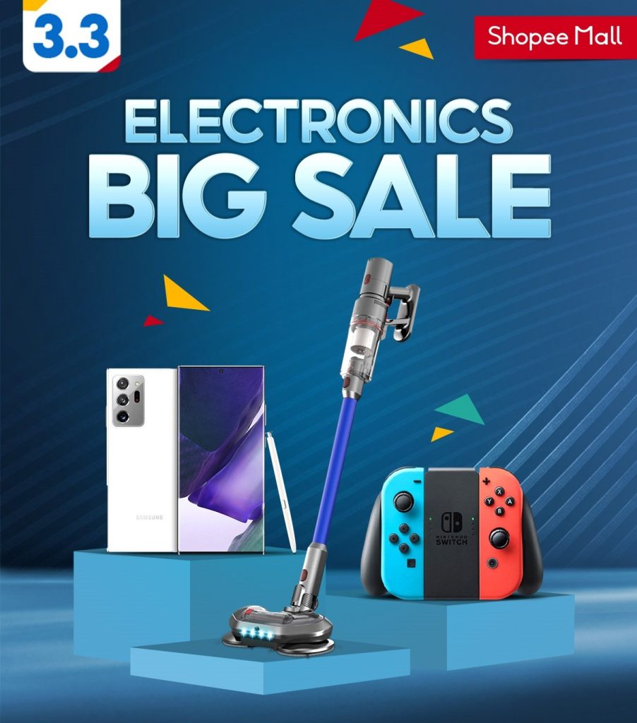 Shopee 3.3 Electronics Big Sale