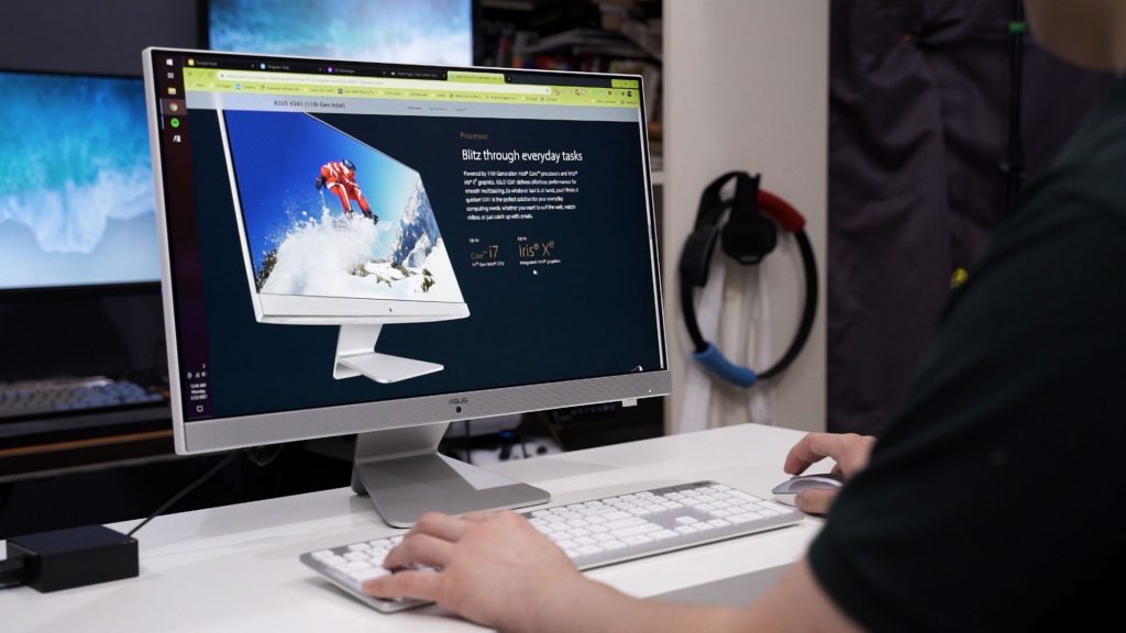 Aio Computer Setup Should you buy an AIO PC or a laptop? Feat. ASUS V241E AIO PC | Nasi ...