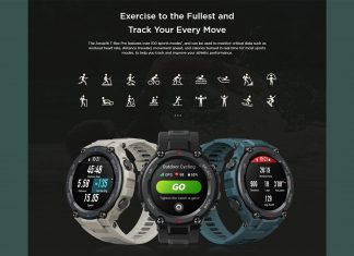 Amazfit T-Rex Pro sports modes