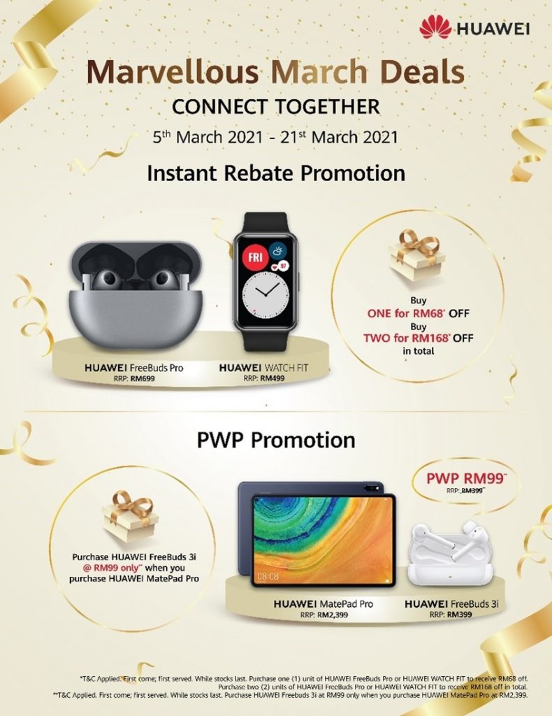 HUAWEI Marvellous March Deals