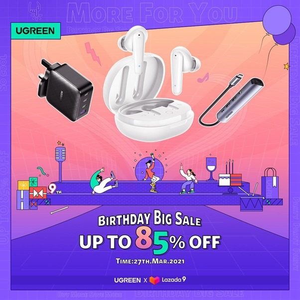 UGREEN Lazada Birthday 2021