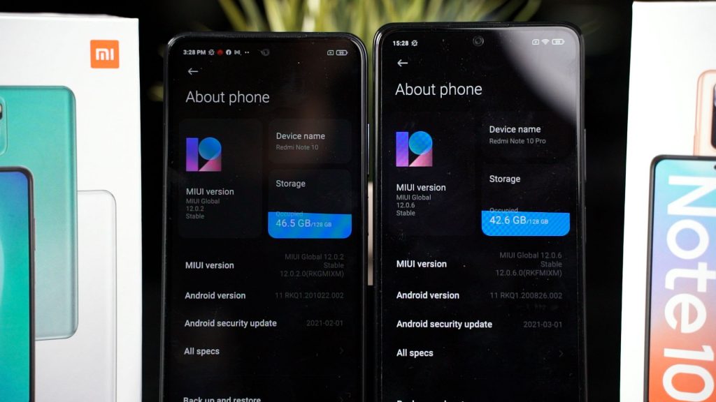 Redmi Note 10 and Redmi Note 10 Pro
