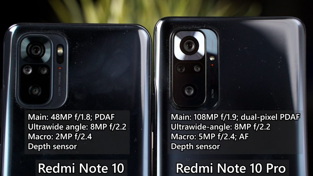 Redmi Note 10 and Redmi Note 10 Pro