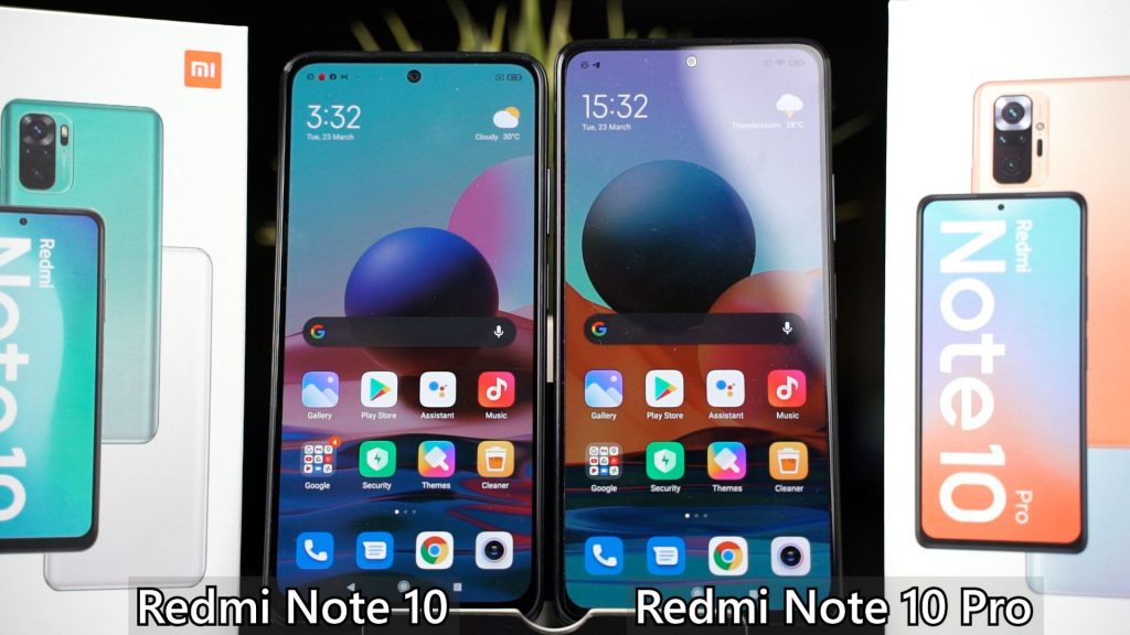Redmi Note 10 and Redmi Note 10 Pro