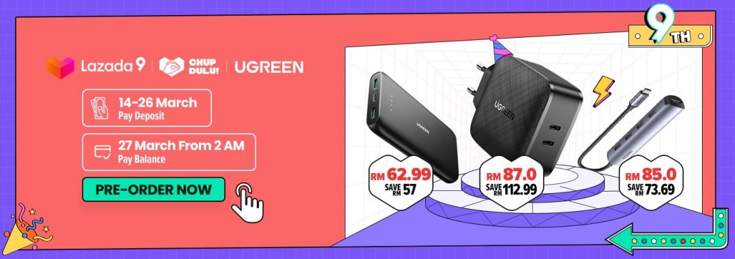 UGREEN Lazada Birthday 2021