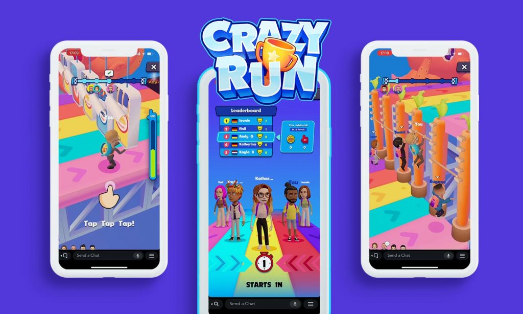 Snapchat Crazy Run